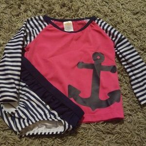Gymboree outlet rashgaurd swimsuit